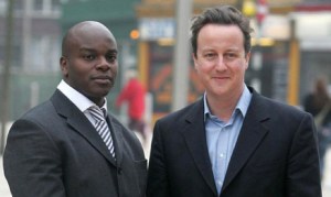 Shaun Bailey was in David Cameron's inner circleShaun Bailey with David Cameron - valued advisor or token Black?