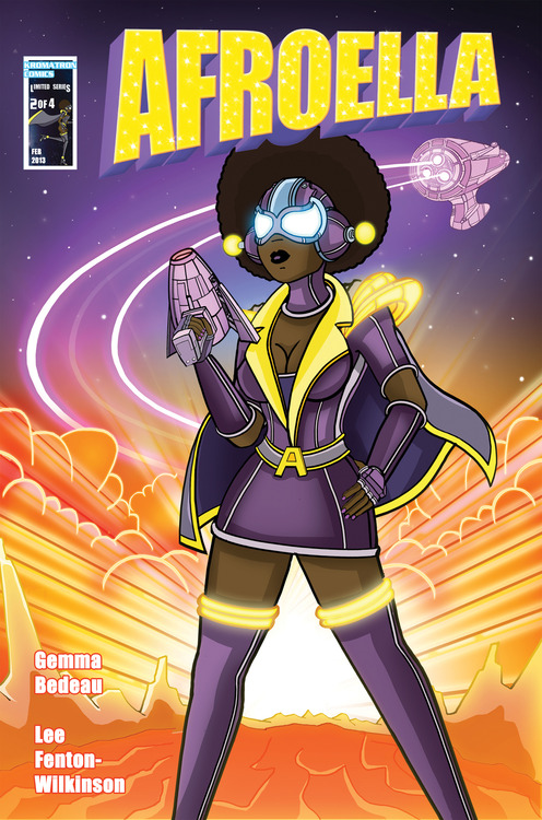 Introducing AFROELLA: A Blaxploitation Comic with a little added ‘Fro