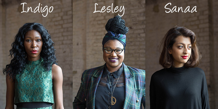 “but everybody on TV is white and all the nice people are blonde.”