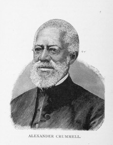 Alexander Crummell, Cambridge University's first black student to graduate in the 19th century.