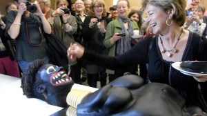 Swedish culture minister Lena Adelsohn Liljeroth 