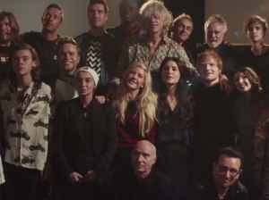 Some of the Band Aid 30 artists