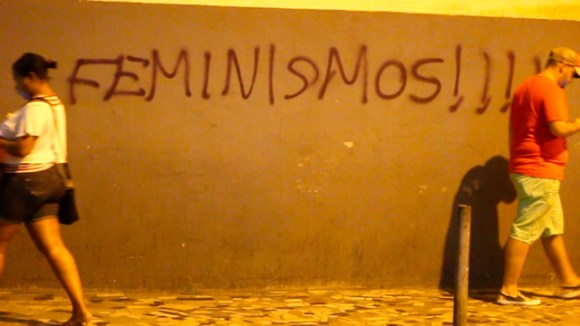 9.Feminist graffiti in Rio