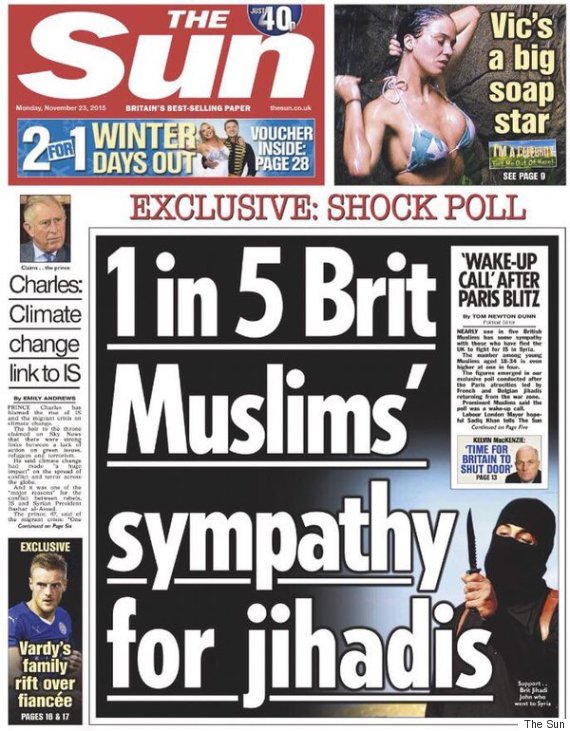 Muslims, Muggles and The Sun’s Overactive Imagination