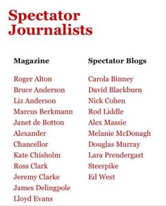 Spectator journos