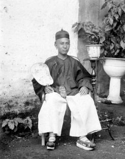 Chinese man in Batavia (Date unknown)