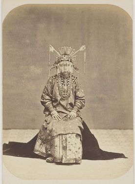 A Chinese bride in Batavia (circa 1800s)