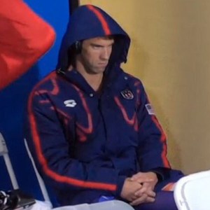 Michael Phelps' Game Face