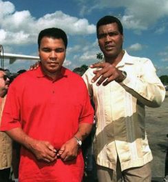 Muhammad Ali and Teófilo Stevenson