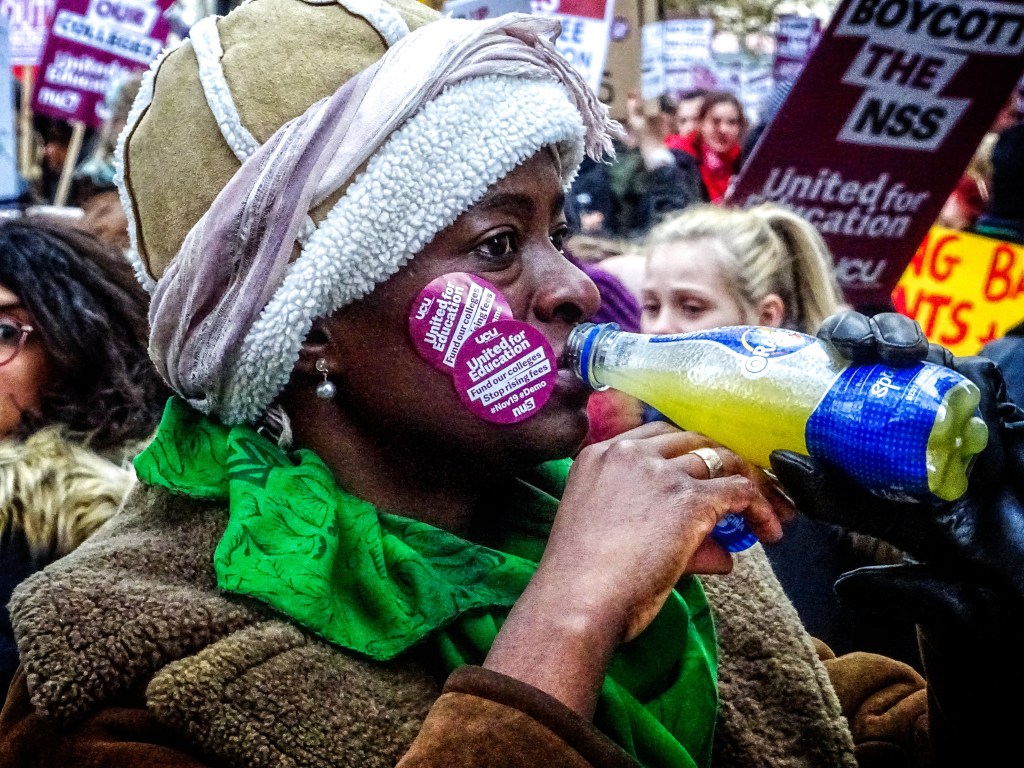 United for Education march, London by Garry Knight